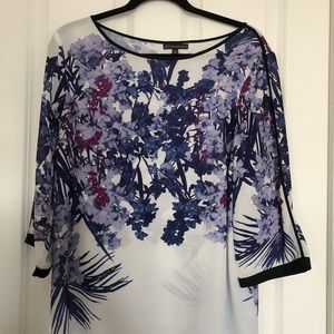 GORGEOUS Adrianna Papell Violet Top